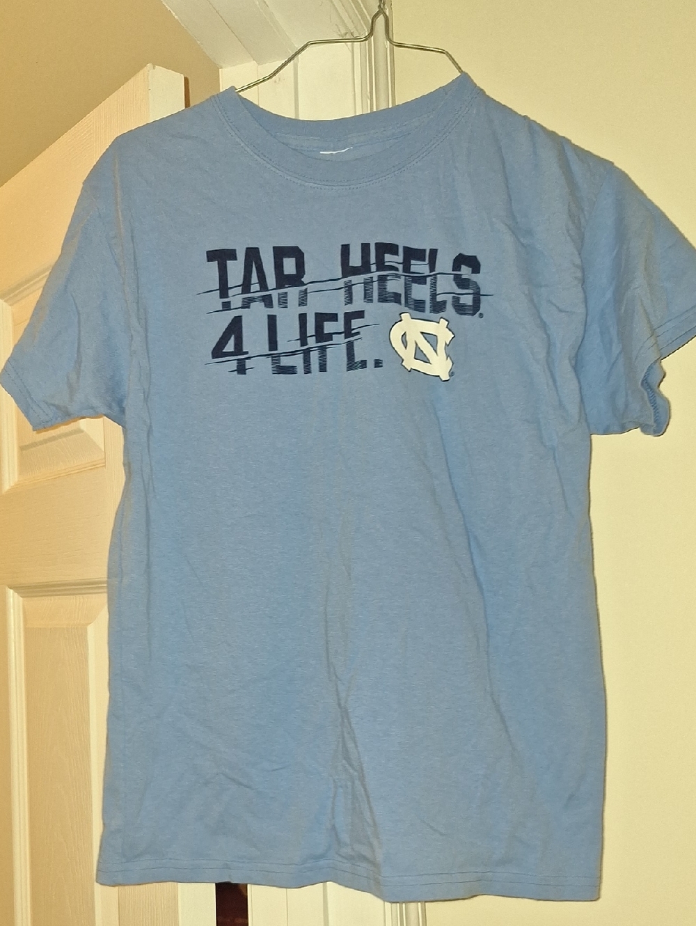 Tar Heels 4 Life Light Blue Graphic Tee